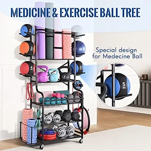 Mat Storage Racks,Home Gym Storage  for Dumbbells