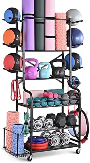 Mat Storage Racks,Home Gym Storage  for Dumbbells