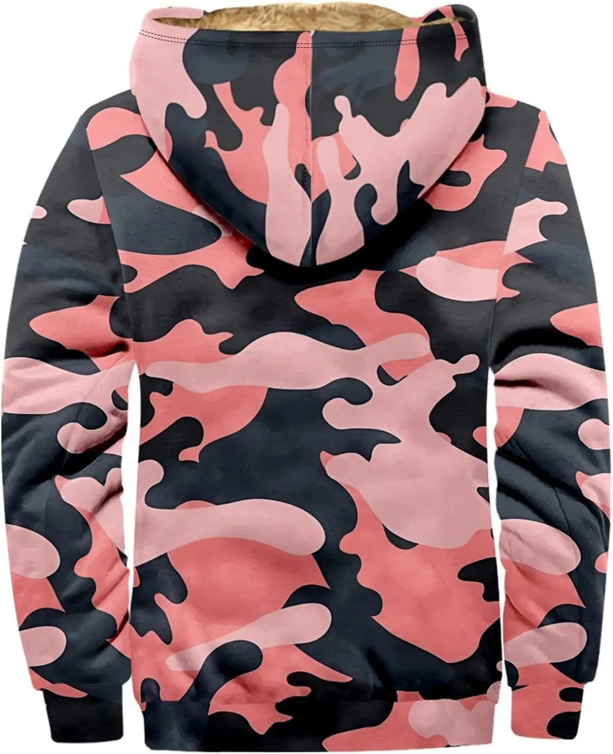 Men's Long Winter Coat Heavyweight Down Jacket Winter Warm Jacket Outerwear Quilted Down Casual Hoodies with Pocket