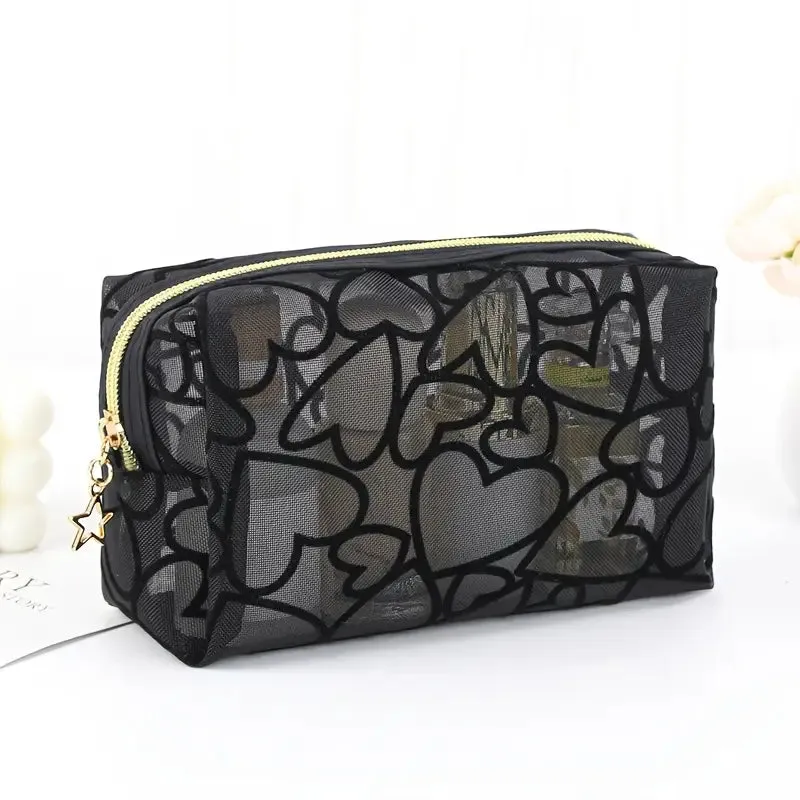 Mesh Heart Totes