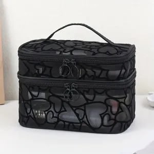 Mesh Heart Totes