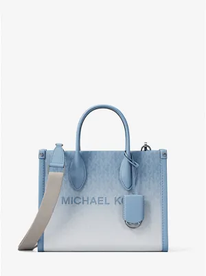 Micheal Kors Mirella Small Ombre Signature Logo Crossbody Bag Jungle