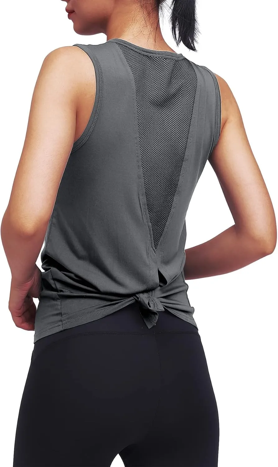 Mippo Workout Tops for Women Yoga Tank Tops Muscle Tank Athletic Shirs Workout Clothes