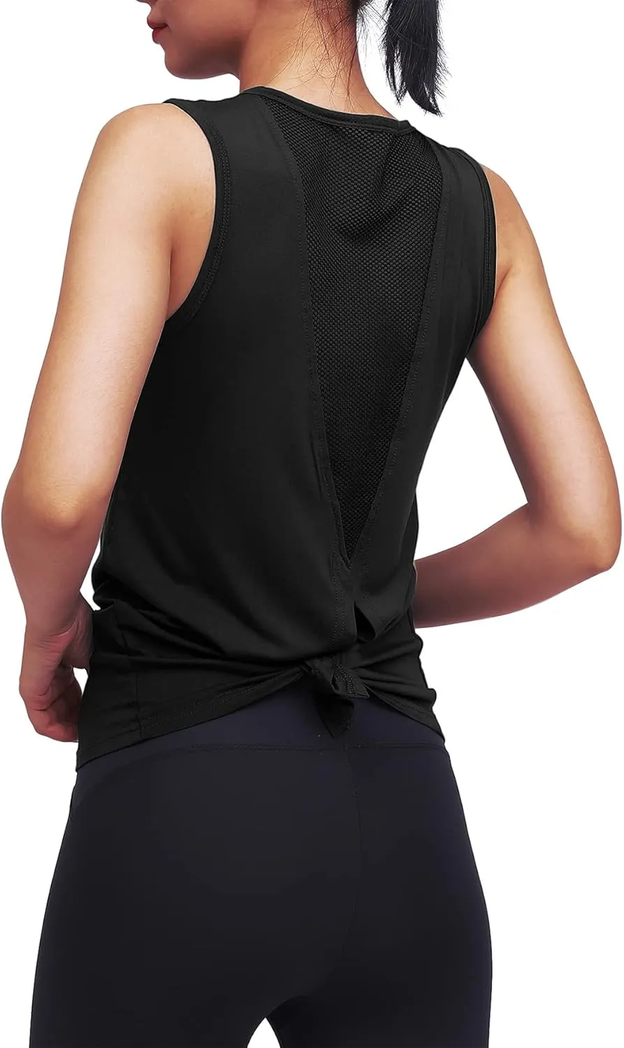 Mippo Workout Tops for Women Yoga Tank Tops Muscle Tank Athletic Shirs Workout Clothes