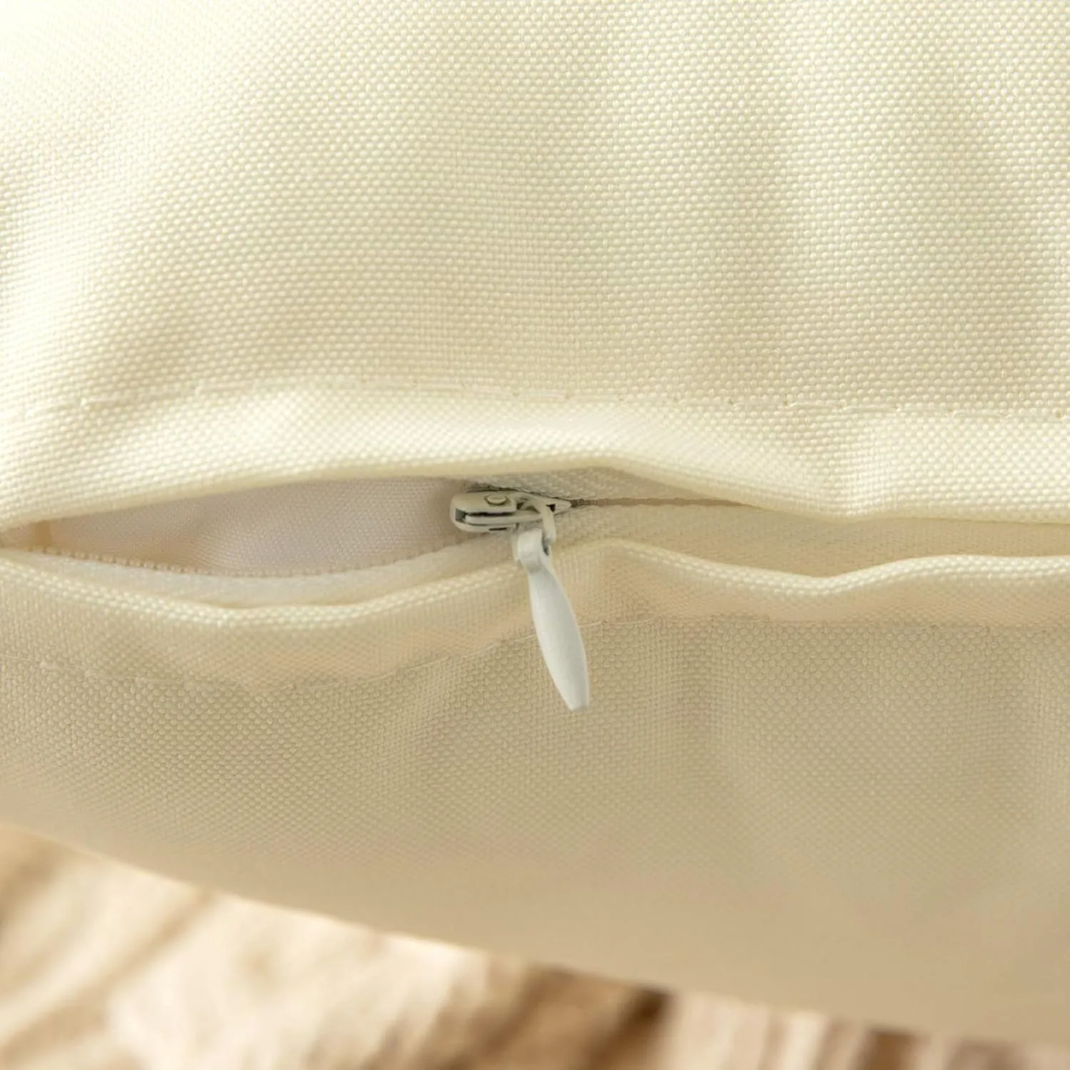 MIULEE Pack of 2 Decorative Outdoor Waterproof Pillow Covers Garden Cushion Sham Throw Pillowcase Shell for Spring Patio Tent Couch 20x20 Inch Beige