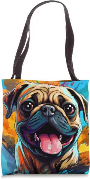Mobs Portrait | Portrait Colour Artwork Tote Bag