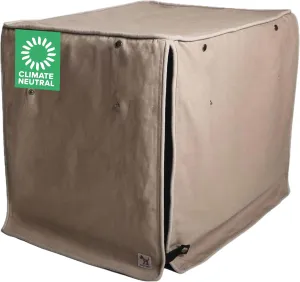 Molly Mutt Wild Horses Dog Crate Cover, 100% Cotton Canvas Cover with 2 Roll-Up Panels, Ideal for Dog or Cat Crate, Durable, Washable, and Free of Harmful Chemicals, 30" x 21" x 24"