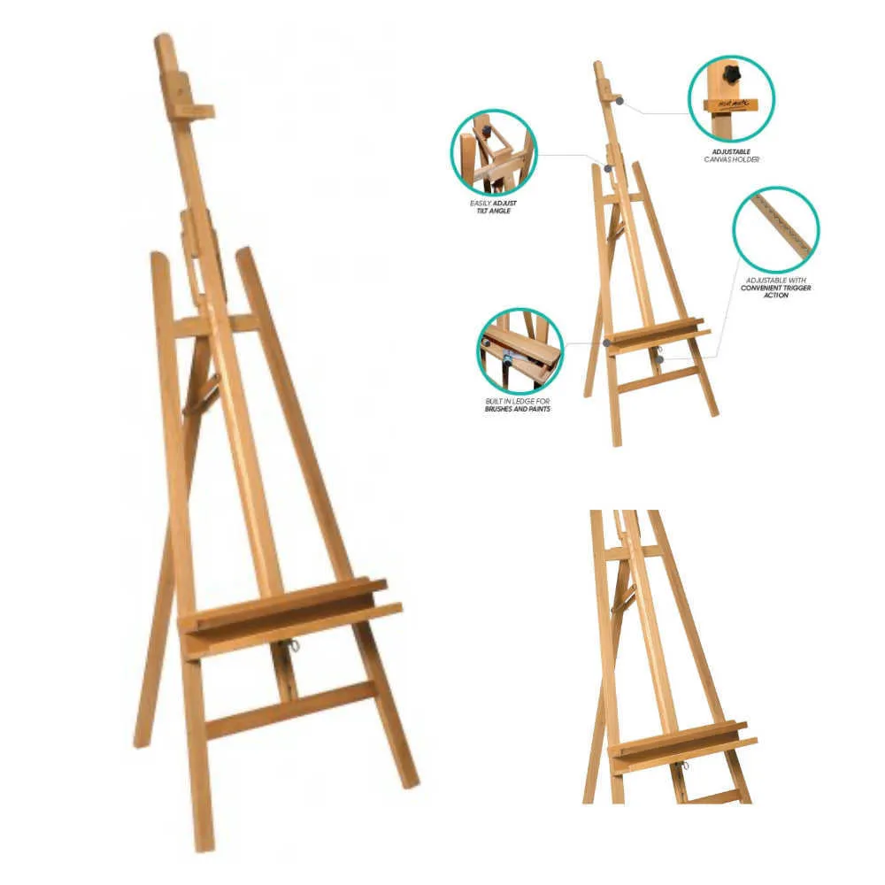 Mont Marte Floor Easel with Tilt
