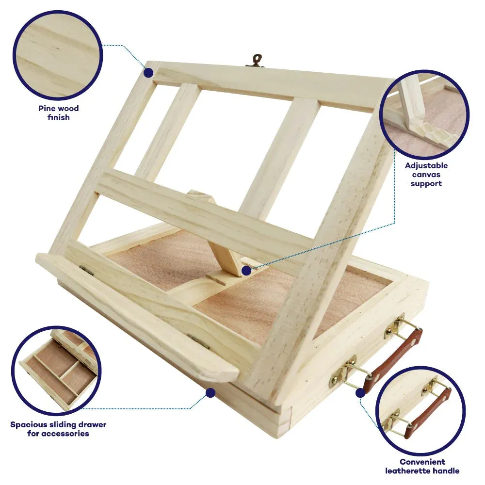 Mont Marte Table Easel with Drawer