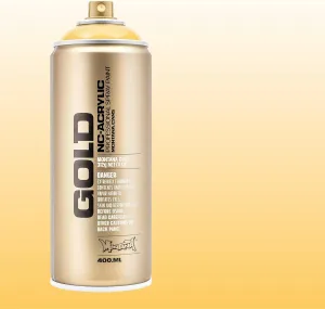 Montana Cans Montana GOLD 400 ml Color, Transparent Yellow Cab Spray Paint,MXG-T1220 (Pack of 2)