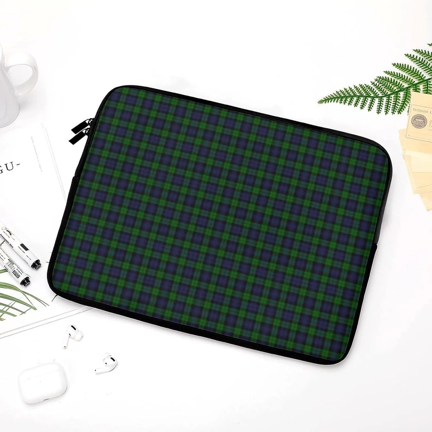 Murray Tartan All Print Hands Free Withdrawal Laptop Bag Unisex
