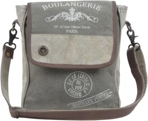 Myra Bag Gray Lacuna Shoulder Bag S-4753