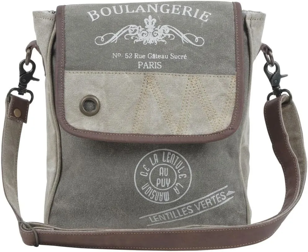 Myra Bag Gray Lacuna Shoulder Bag S-4753