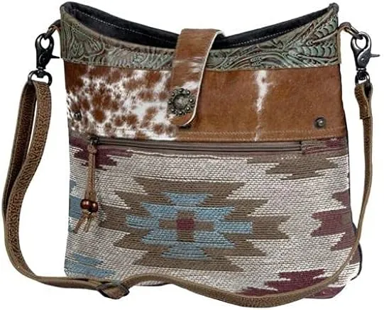 Myra Bag Placid Shoulder Teal Aztec