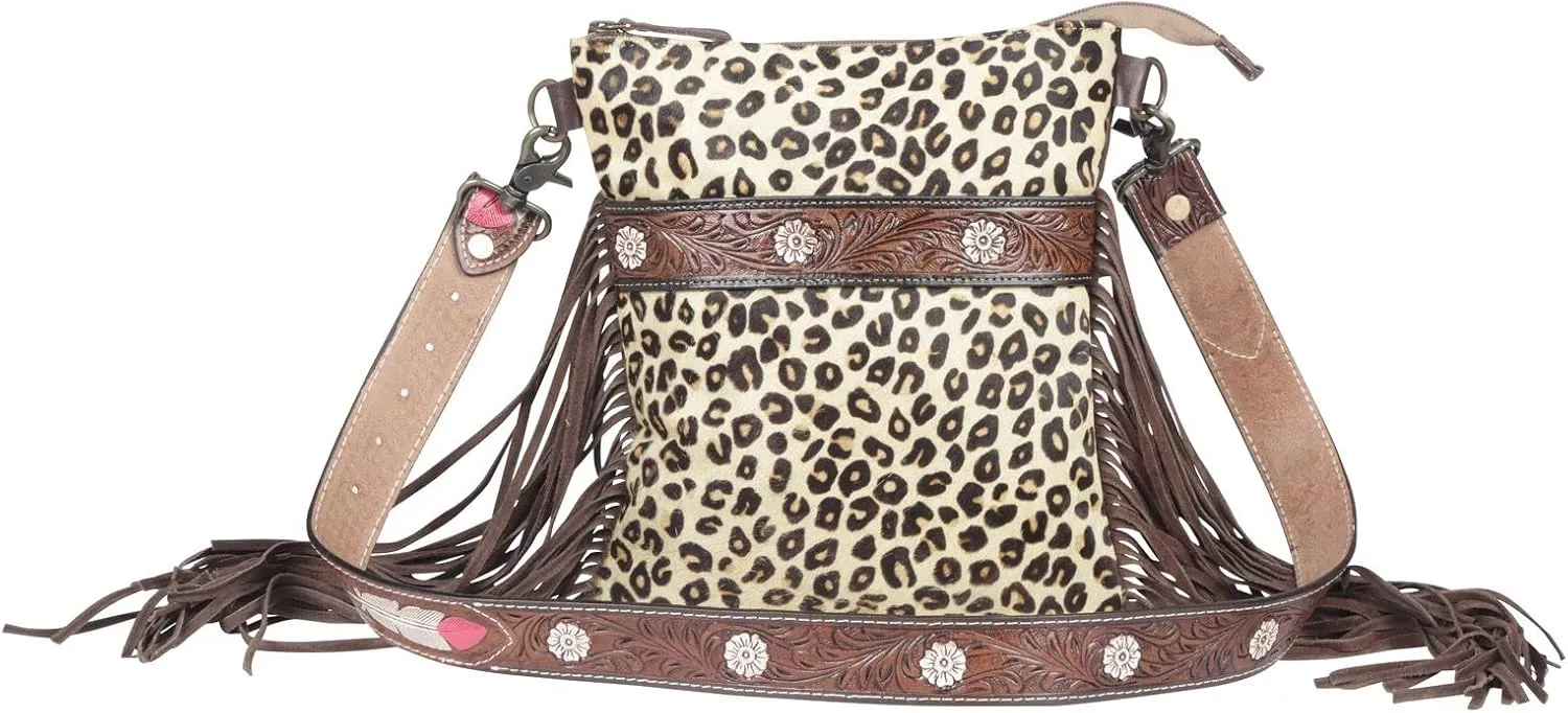Myra Bag Puma'S Sprint Hand-Tooled Bag S-4334