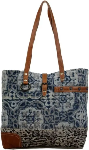 Myra Bag Tinted Indigo Tote Bag S-2814