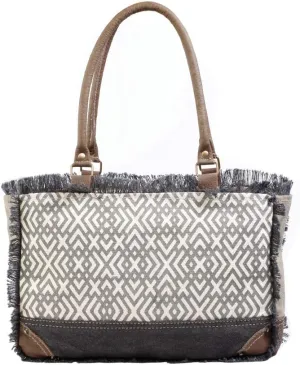 Myra Bag X-Design Upcycled Canvas Handbag S-1044