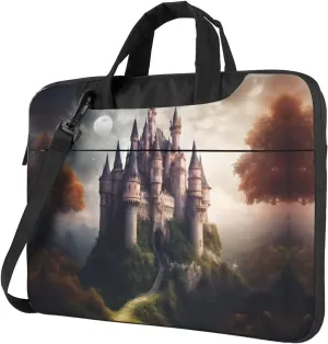 Mysterious Fantasy Fairy Tale Castle02 Print Work Casual Office Laptop Shoulder Messenger Bag 13 14 15.6 inch