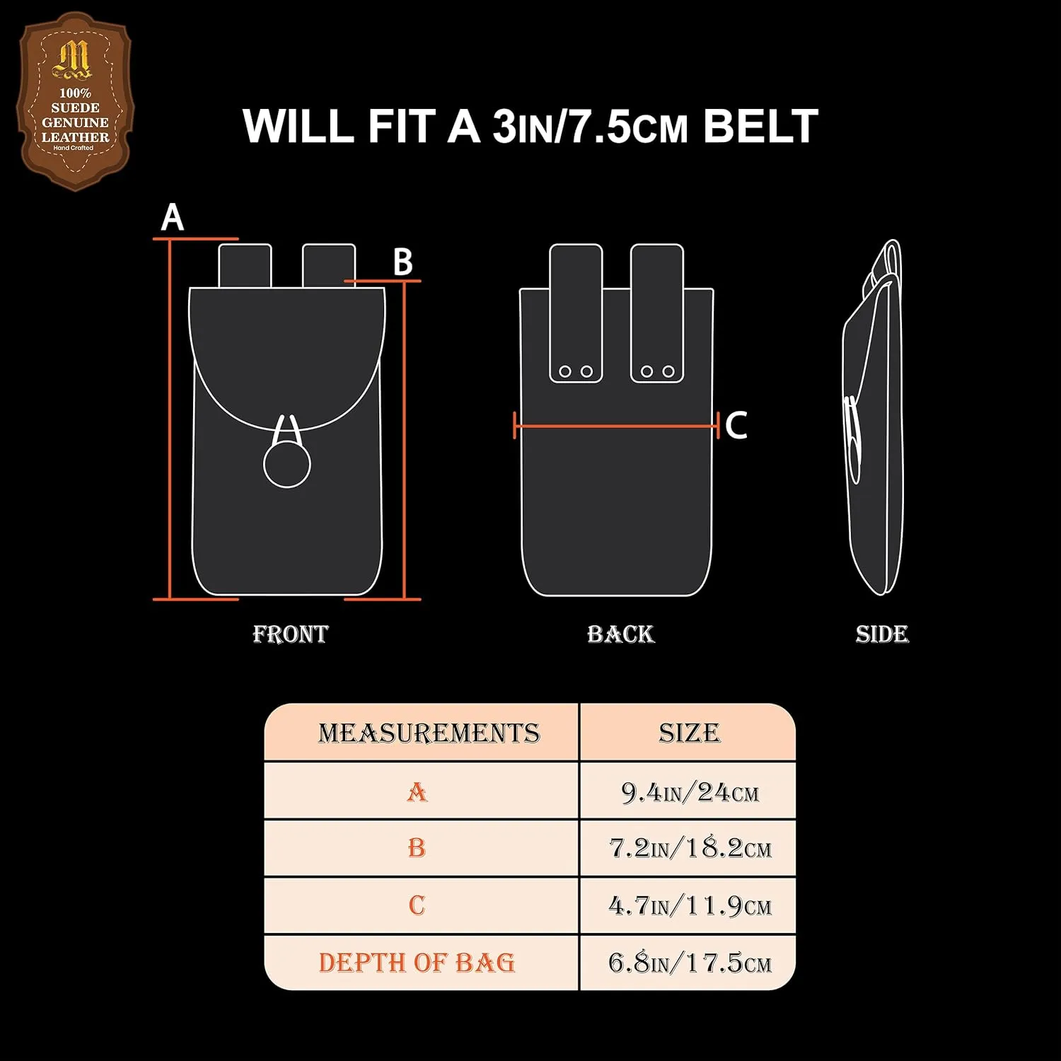 Mythrojan Bolsa para cinturón de joyería de gamuza medieval renacentista, riñonera para disfraz LARP para recreación histórica, cosplay, accesorios de escenario, verde oscuro