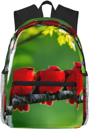nanger Birch Trees Print Large Travel Work Backpack, Anti-Water College Bag Business Laptop Pack For Men Women