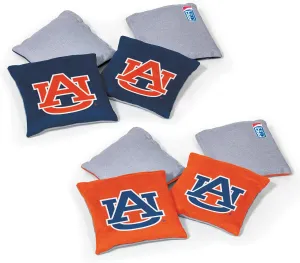 NCAA College Dual Sided Bean Bags by Wild Sports, 8 Count, Premium Toss Bags for Cornhole Set - Great for Tailgates, Outdoors, Backyard