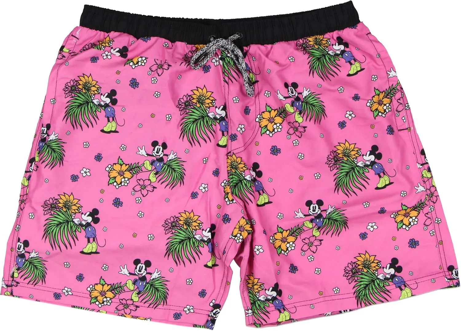 Neff Disney Men's Mickey Mouse Hot Tub Board Shorts for Swimming