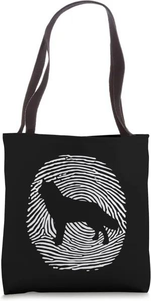 Northern Inuit Dog DNA I Fingerprint Northern Inuit Dog Tote Bag