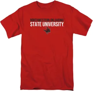 Northwestern Oklahoma State University Official Unisex Adult T Shirt Collection