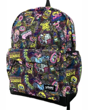 Not Afraid To Be Square Canvas Backpack