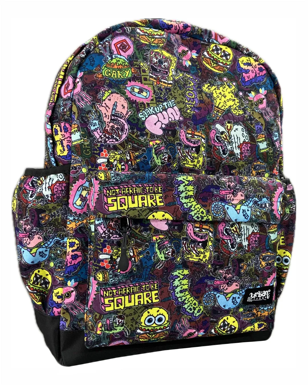 Not Afraid To Be Square Canvas Backpack