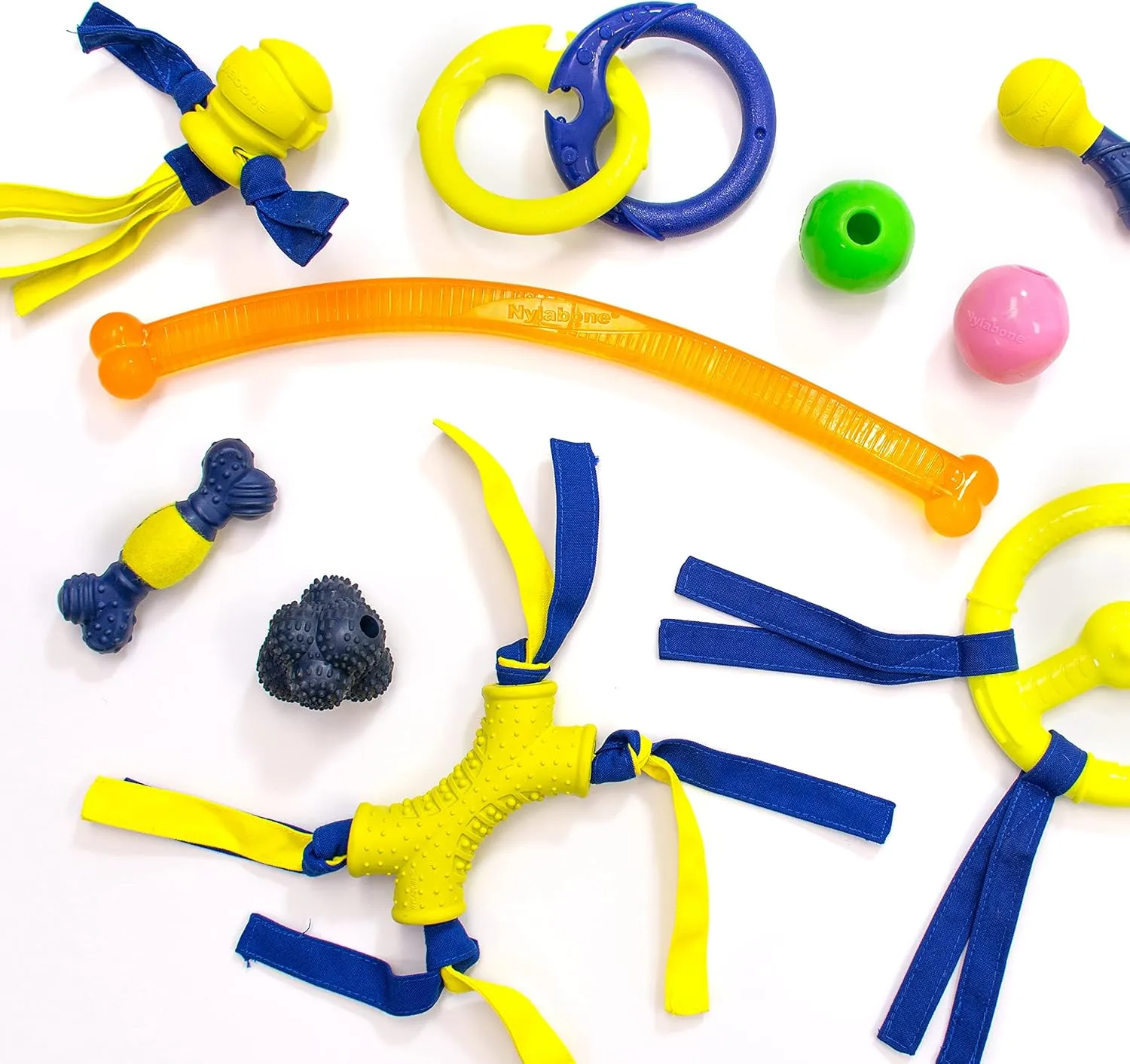 Nylabone Power Play Shake-a-Toss Interactive Play Toy, Fetch Toy for Dogs, Large (1 Count)