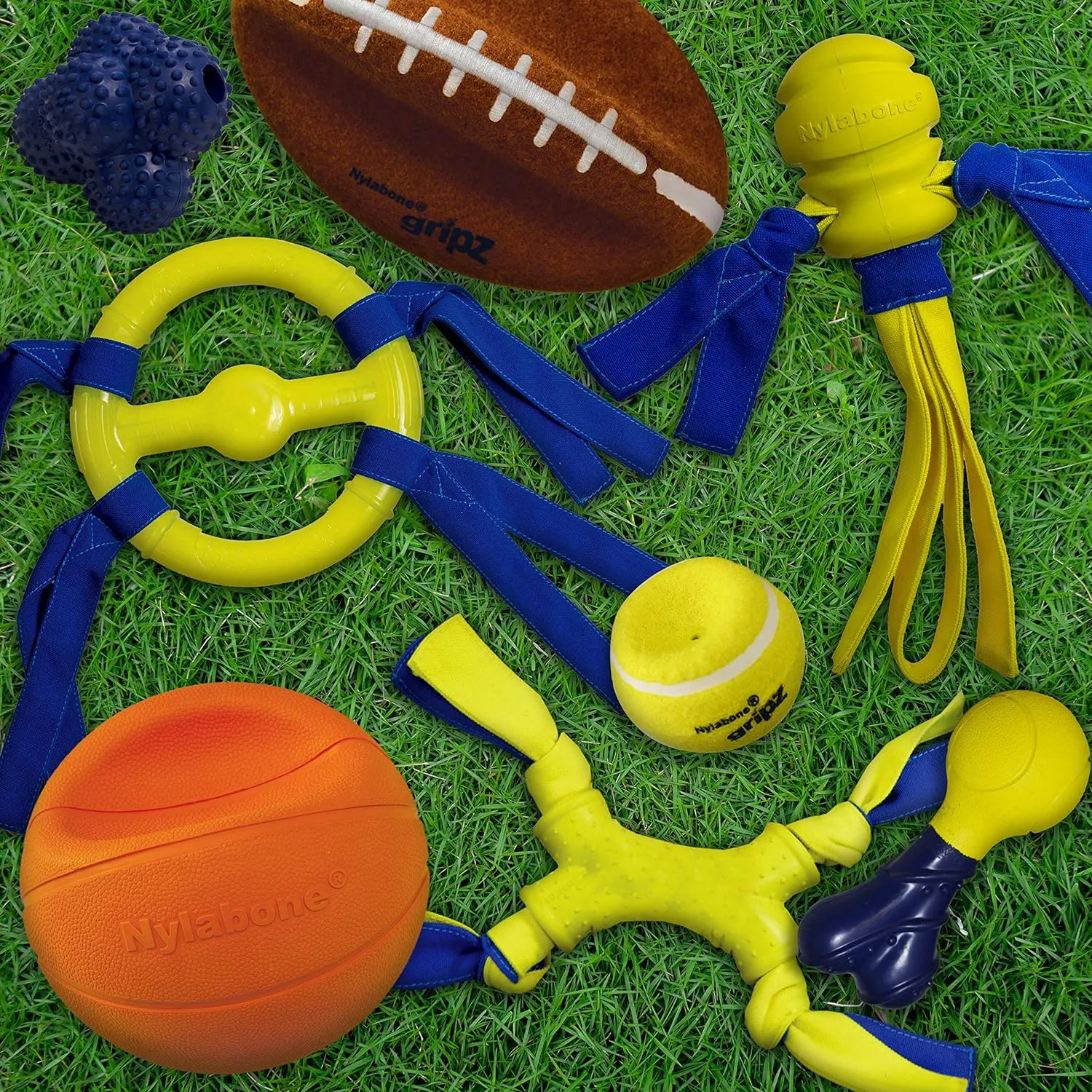 Nylabone Power Play Shake-a-Toss Interactive Play Toy, Fetch Toy for Dogs, Large (1 Count)