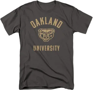Oakland University Official One Color Grizzlies Logo Unisex Adult T Shirt