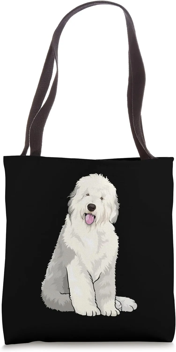 Old English Sheepdog Dog Lover Cute Puppy Tote Bag