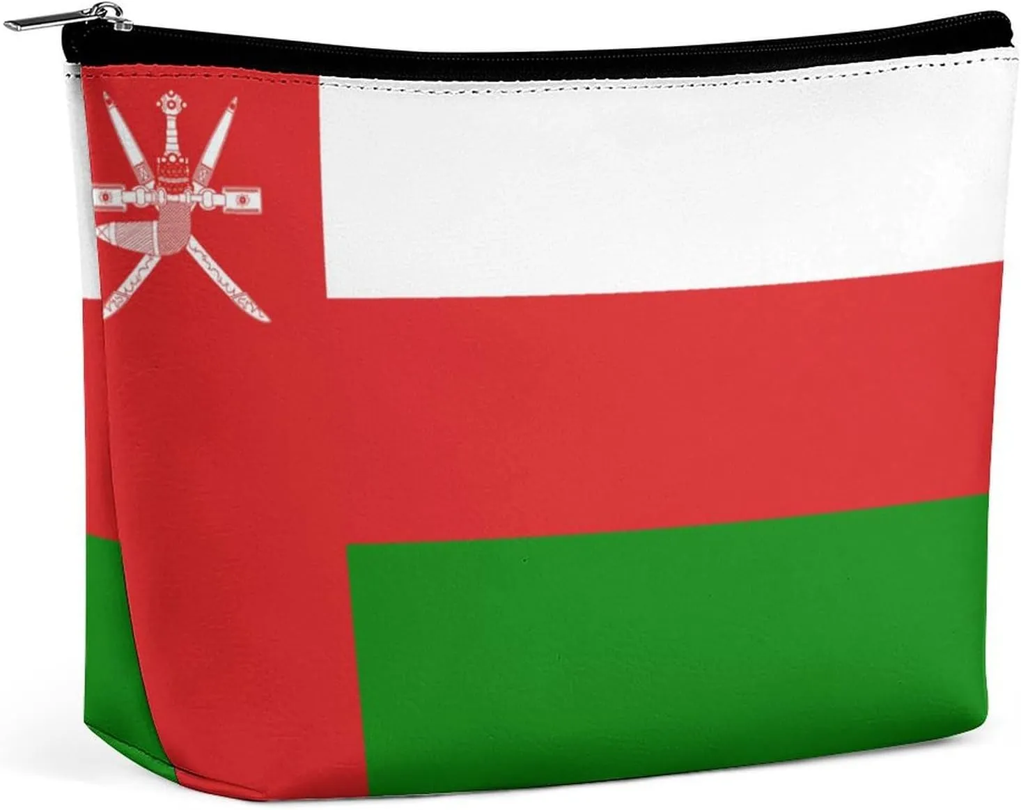 Oman Flag Travel-Friendly Cosmetic Bag Makeup Organizer for Women