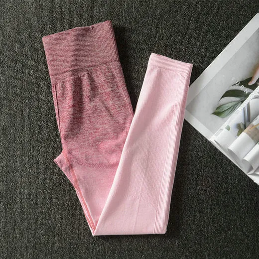 Ombre Energy Seamless Women Sport Suit