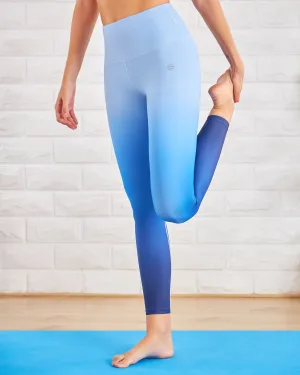 Ombre Yoga Tights with Side Pocket