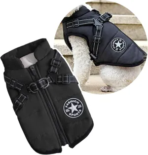 Oncpcare Dog Clothes for Small Dogs, Winter Warm Dog Coat Jacket Vest, Pet Coat Harness for Cats Puppy Small Dogs