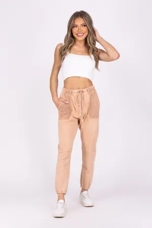 Only Me Women's Straight Leg Jogger Pants