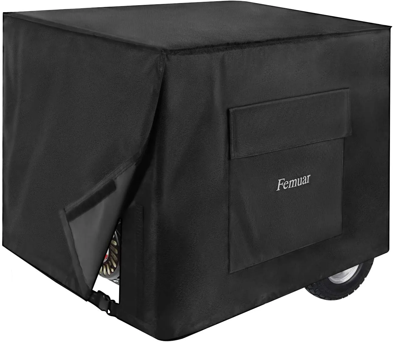 Outdoor Generator Covers Waterproof Heavy Duty 600D Oxford Portable Generator Cover Universal for 5000-10000 Watt Portable Generators ,32x24x24 in