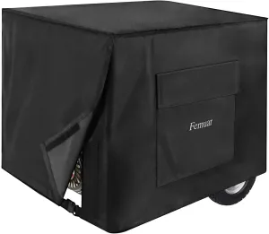 Outdoor Generator Covers Waterproof Heavy Duty 600D Oxford Portable Generator Cover Universal for 5000-10000 Watt Portable Generators ,32x24x24 in