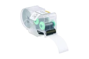 Panduit S100X225VAC P1 Cassette Self-Laminated Label, Vinyl, White