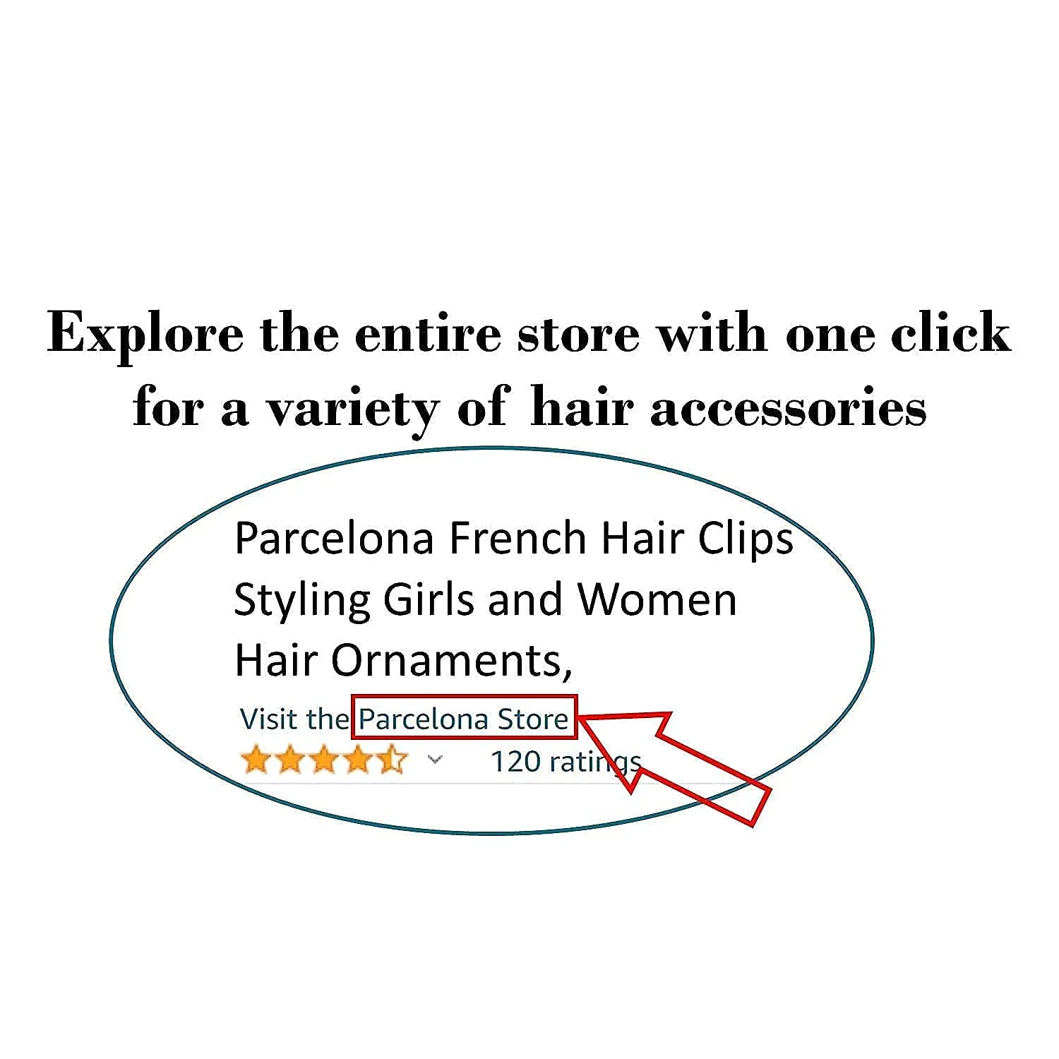 Parcelona French Simply Bear Paw Medium 3” Celluloid Acetate Side Slide In Jaw Yoga Fine Hair Claw Clip for Women and Girls (Grey Streaks)