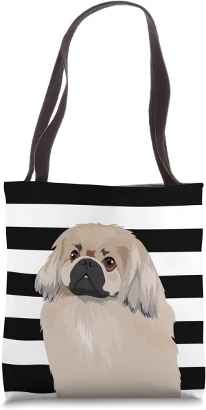 Pekingese Dog Lover Gift Tote Bag