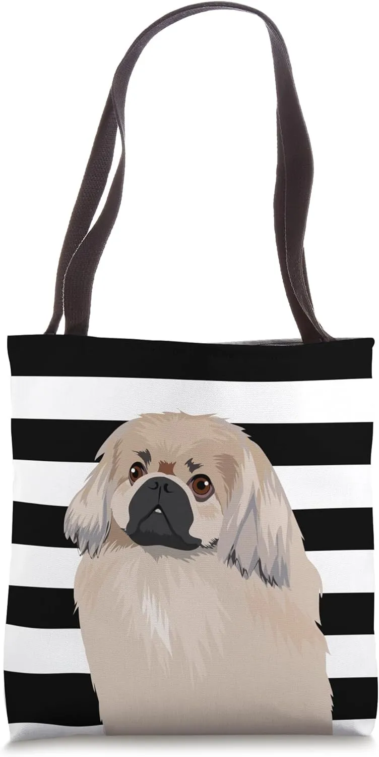 Pekingese Dog Lover Gift Tote Bag
