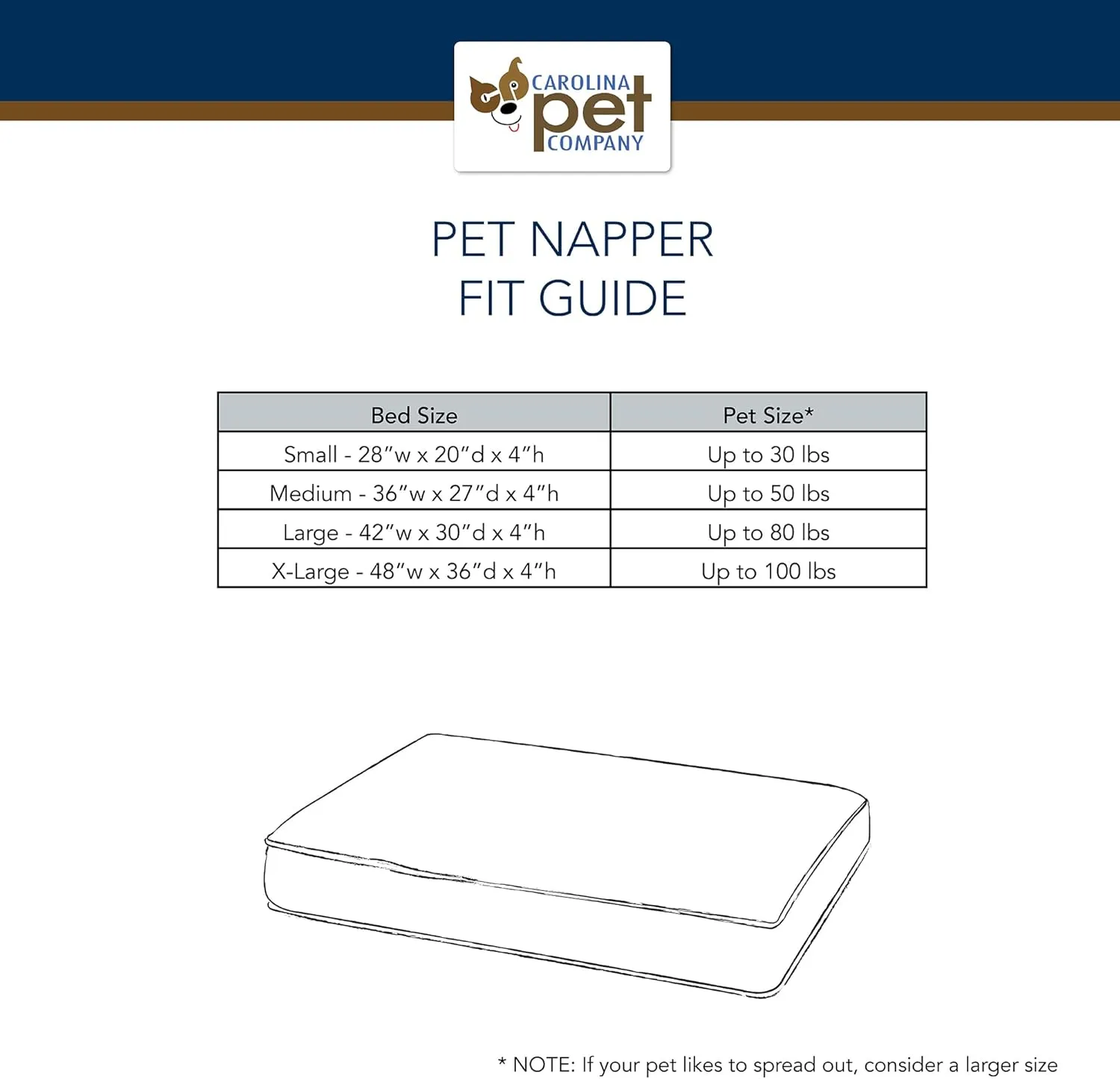 PENDLETON National Park Napper Dog Bed - Grand Canyon, XL