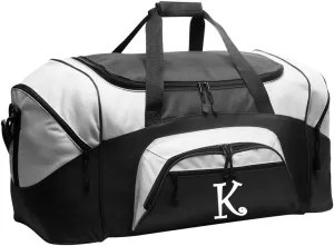 Personalized Duffle Bag Large Monogrammed Suitcase Duffel or Gym Bag Luggage For HIM or HER