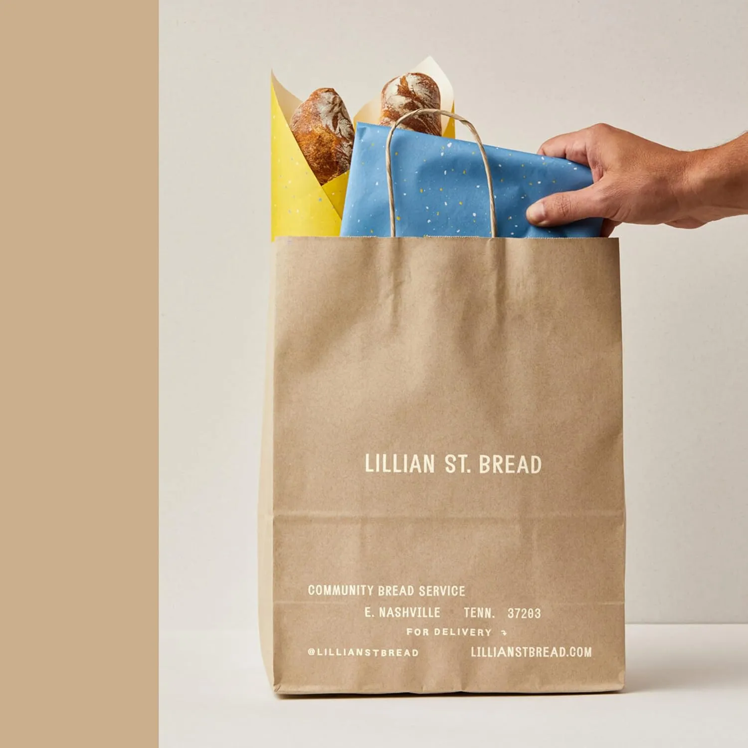 Personalized Paper Bags, 50 PCS Custom Printed Kraft Paper Bags for Small Business, Retail Gift Bags with Logo, Brown Shopping bag with Handle, Paper Bags, Party (Vertical, 1count (Pack of 50))