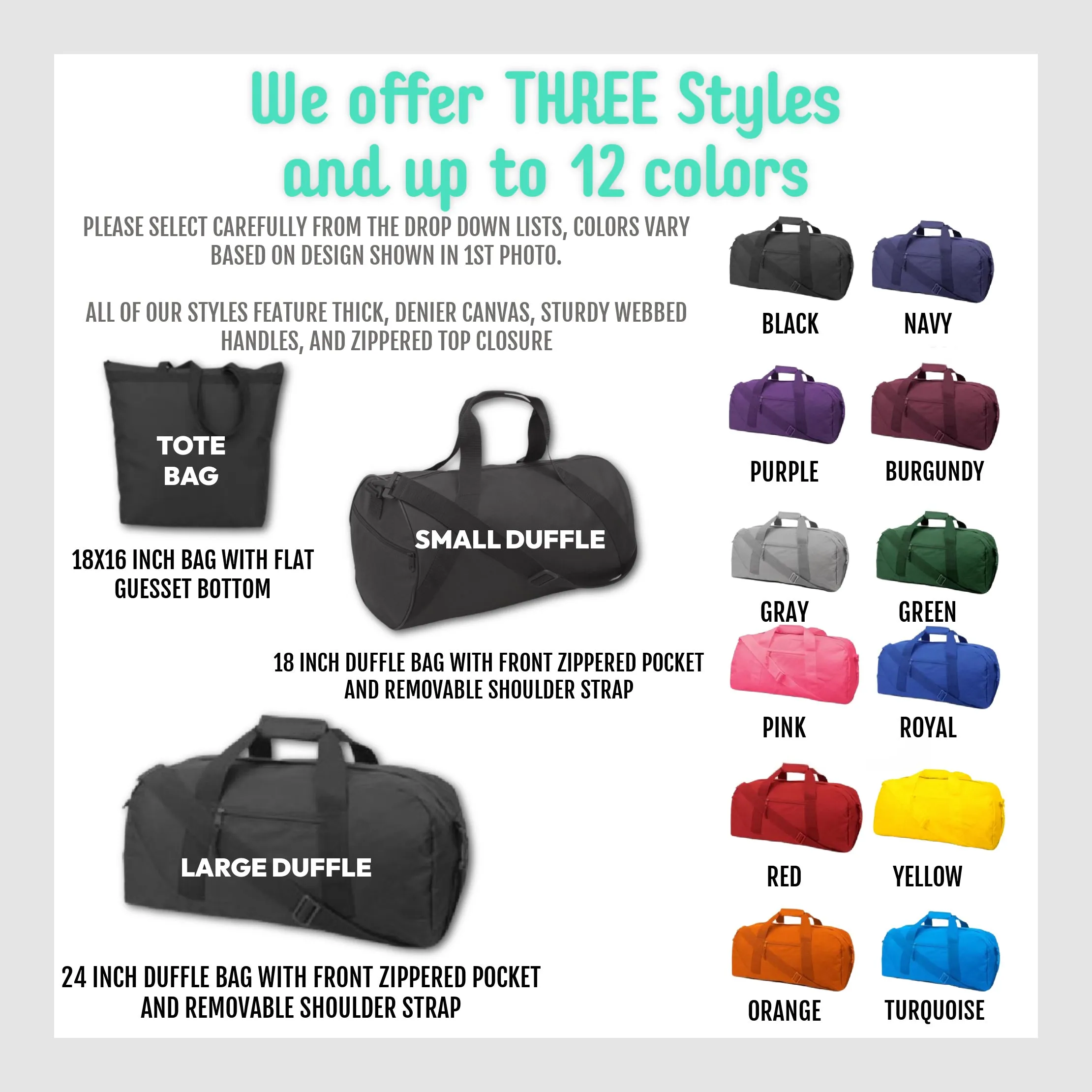Personalized Swim Colorful Leopard Travel Bag