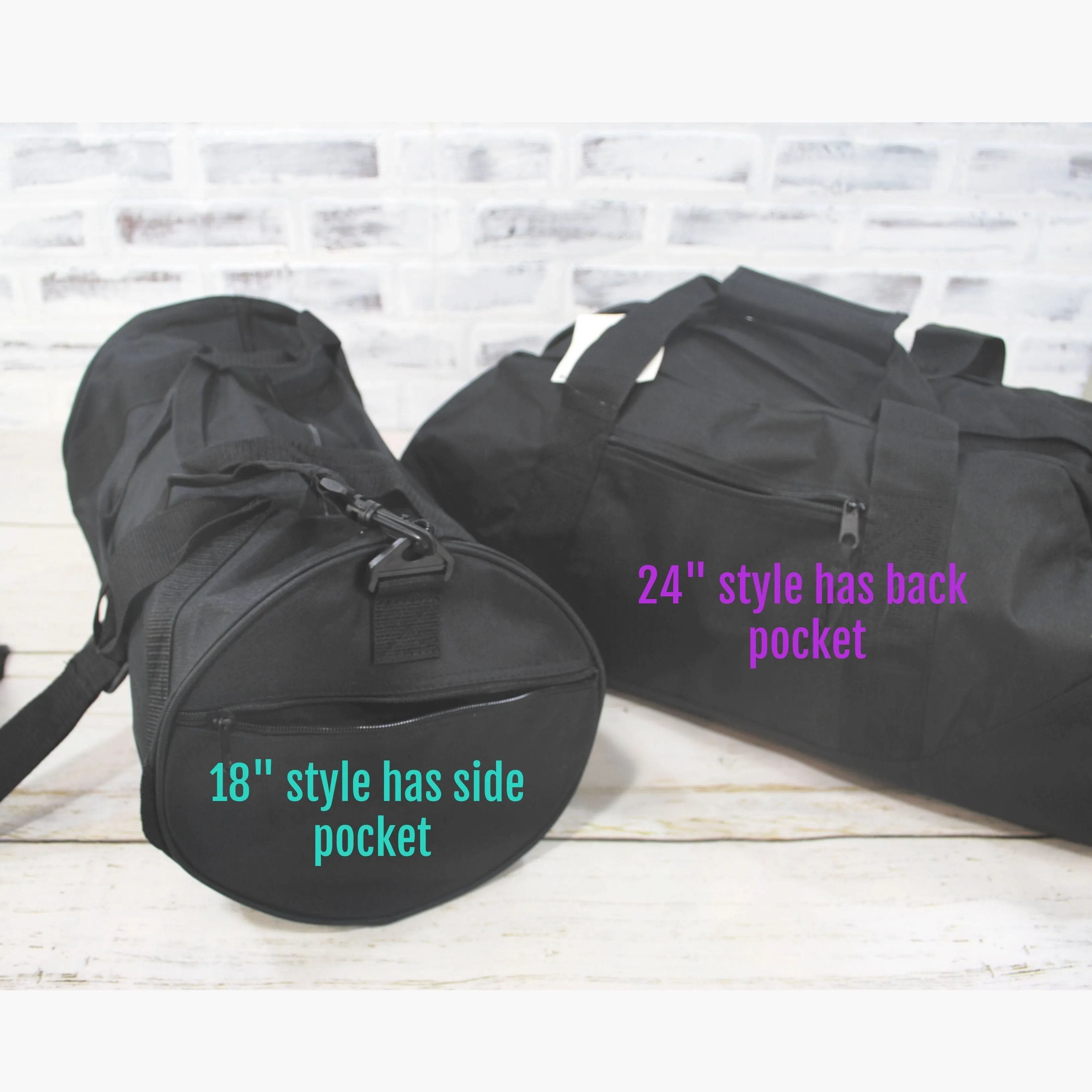 Personalized Swim Shark Attack Travel Bag